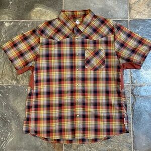 Club Ride Apparel mountain biking shirt. Marble snaps, No stains, no rips.
